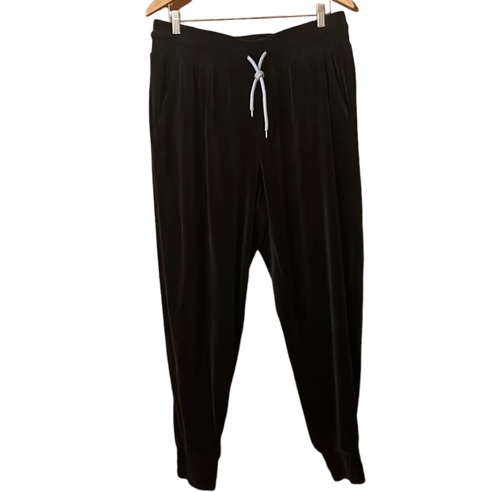 •NO BOUNDARIES•BLACK VELOUR TRACK/JOGGER STYLE PANTS SIZE XXXL EUC